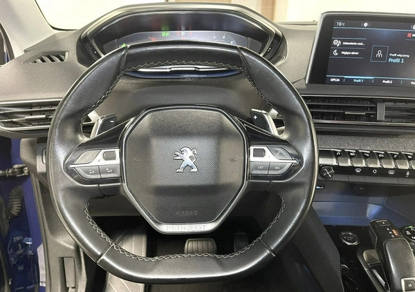 Peugeot 3008 cena 93000 przebieg: 116000, rok produkcji 2019 z Jasień małe 781